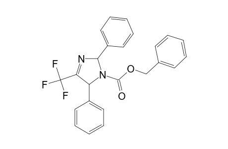 N(1)-BENZYLOXYCARBONYL-2,5-DIPHENYL-4-TRIFLUOROMETHYL-DELTA(3)-IMIDAZOLINE