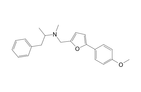 [5-(4-Methoxyphenyl)-2-furylmethyl]-methyl-(1-methyl-2-phenyl-ethyl)amine