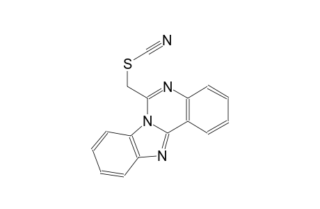 thiocyanic acid, benzimidazo[1,2-c]quinazolin-6-ylmethyl ester