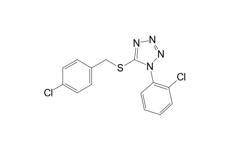 1-(o-chlorophenyl)-5-[(p-chlorobenzyl)thio]-1H-tetrazole
