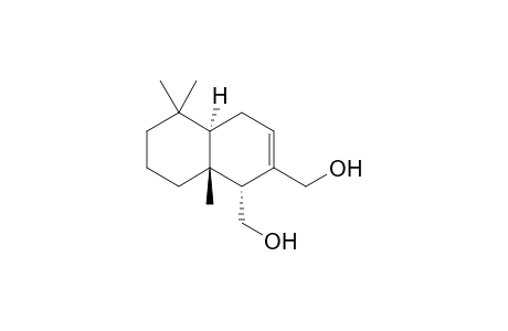 (+)-(1S,4aR,8aR)-1,4,4a,5,6,7,8,8a-octahydro-5,5,8a-trimethylnaphthalene-1,2-diyldimethanol