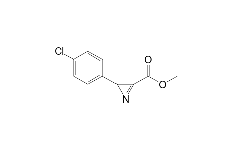 2-(4-Chlorophenyl)-2H-azirine-3-carboxylic acid methyl ester