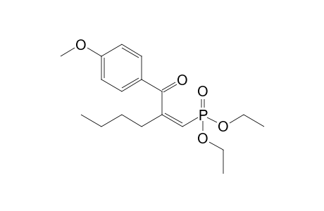 Diethyl 2-(4-Methoxybenzoyl)hexenylphosphonate