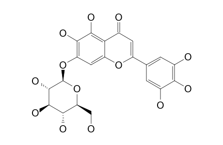 5,6,7,3',4',5'-HEXAHYDROXYFLAVONE-7-O-BETA-GLUCOPYRANOSIDE