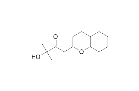 2-Butanone, 3-hydroxy-3-methyl-1-(octahydro-2H-1-benzopyran-2-yl)-