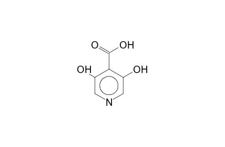 3,5-bis(oxidanyl)pyridine-4-carboxylic acid