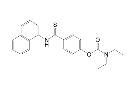Diethyl-carbamic acid 4-(naphthalen-1-ylthiocarbamoyl)-phenyl ester