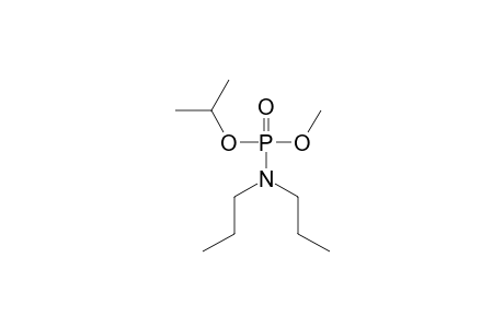 O-isopropyl O-methyl N,N-dipropyl phosphoramidate
