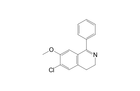 6-Chloro-7-methoxy-1-phenyl-3,4-dihidroisoquinoline