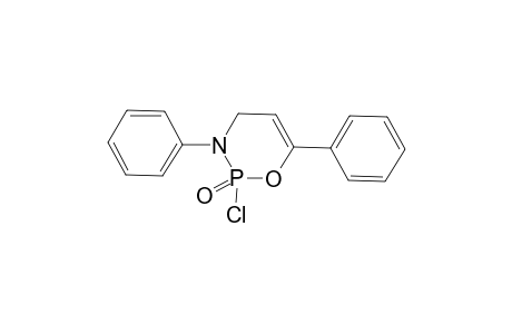 2-Chloro-3,6-diphenyl-3,4-dihydro-2H-1,3,2-oxazaphosphinine 2-oxide