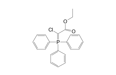 Acetic acid, chloro(triphenylphosphoranylidene)-, ethyl ester