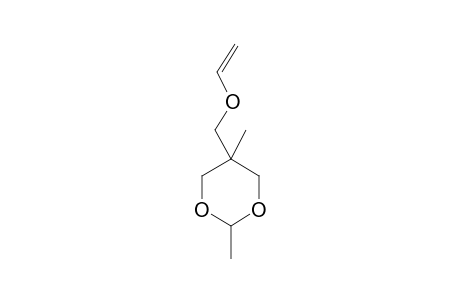 m-Dioxane, 2,5-dimethyl-5-[(vinyloxy)methyl]-