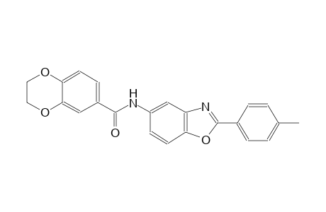 1,4-benzodioxin-6-carboxamide, 2,3-dihydro-N-[2-(4-methylphenyl)-5-benzoxazolyl]-