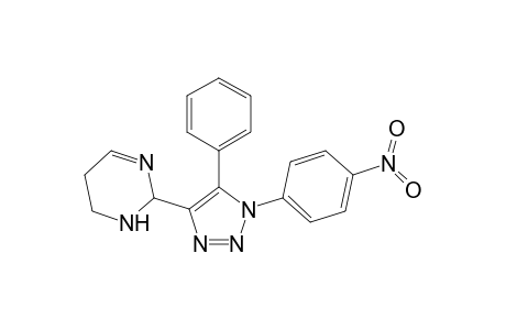 1-(p-Nitrophenyl)-4-(2-tetrahydropyrimidinyl)-5-phenyl-1,2,3-triazole