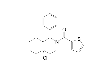 4a-chloro-1-phenyl-2-(2-thienylcarbonyl)decahydroisoquinoline