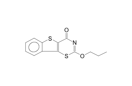 2-PROPOXY-4H-BENZO[B]THIENO[2,3-E]-1,3-THIAZIN-4-ONE
