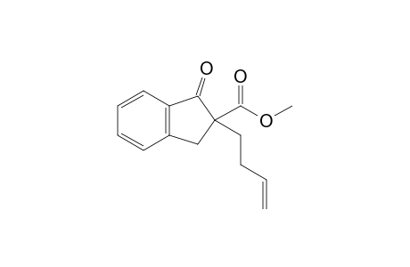 2-But-3-enyl-1-keto-indane-2-carboxylic acid methyl ester