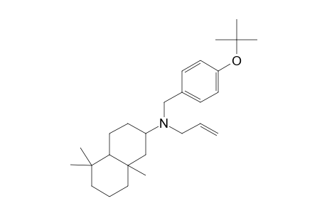 2-Naphthalenamine, N-[[4-(1,1-dimethylethoxy)phenyl]methyl]decahydro-5,5,8a-trimethyl-N-2-propenyl-