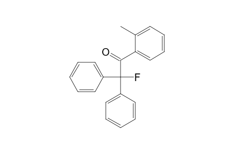 2-Fluoro-1-(2-methylphenyl)-2,2-diphenylethanone