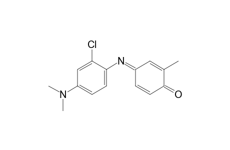N-(2-chloro-4-dimethylaminophenyl)-2-methyl-p-benzoquinone imine