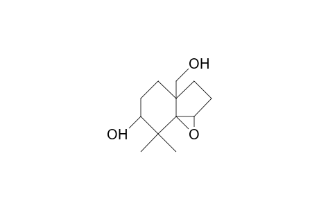3a,9a-Epoxy-8b-hydroxymethyl-4,4-dimethyl-1,4,5,6,7,8-hexahydro-2H-inden-5b-ol