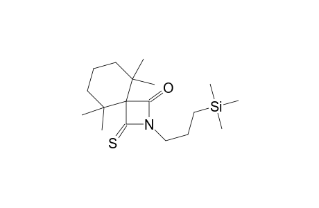 2-Azaspiro[3.5]nonan-1-one, 5,5,9,9-tetramethyl-3-thioxo-2-[3-(trimethylsilyl)propyl]-