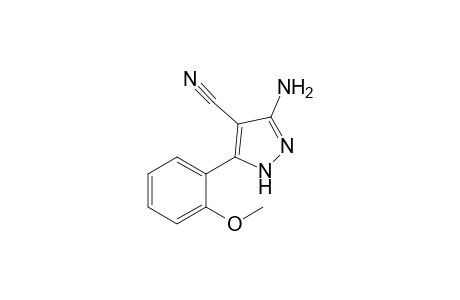 3-Amino-5-(2-methoxyphenyl)-1H-pyrazole-4-carbonitrile
