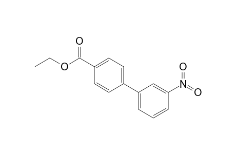 4-(3-nitrophenyl)benzoic acid ethyl ester