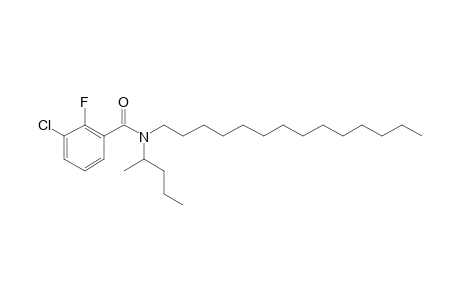 Benzamide, 3-chloro-2-fluoro-N-(2-pentyl)-N-tetradecyl-