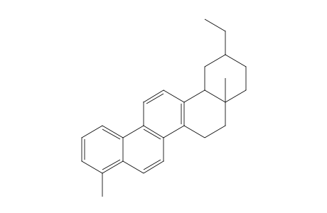 2-Ethyl-4a,9-dimethyl-1,2,3,4,4a,5,6,14b-octahydropicene