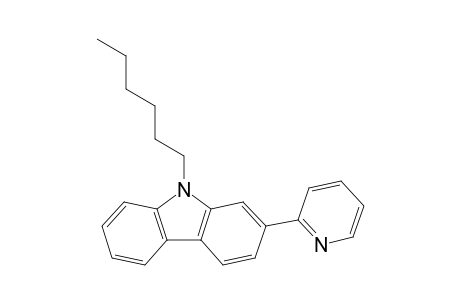 9-Hexyl-2-(pyridin-2-yl)carbazole