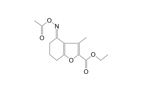 2-ethoxycarbonyl-3-methyl-4-acetoxyimino-4,5,6,7-tetrahydrobenzofuran