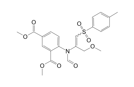 2-[N-Formyl-N-(2,4-dicarboxymethoxyphenyl)amido]-1-tosyl-3-methoxypropene
