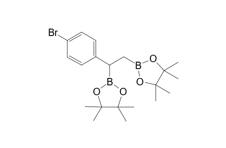 2,2'-[1-(4-Bromophenyl)ethane-1,2-diyl]bis(4,4,5,5-tetramethyl-1,3,2-dioxaborolane)