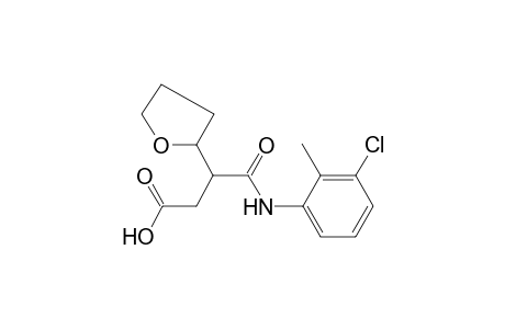 4-(3-Chloro-2-methyl-anilino)-4-keto-3-(tetrahydrofuryl)butyric acid