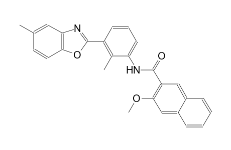 2-naphthalenecarboxamide, 3-methoxy-N-[2-methyl-3-(5-methyl-2-benzoxazolyl)phenyl]-