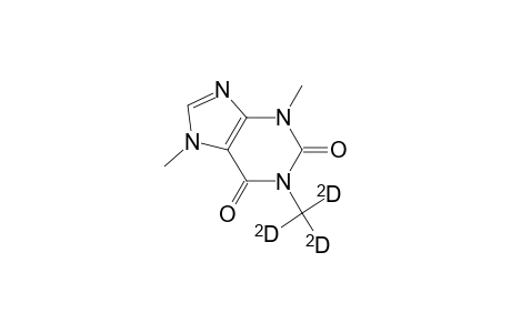 1H-Purine-2,6-dione, 3,7-dihydro-3,7-dimethyl-1-(methyl-D3)-