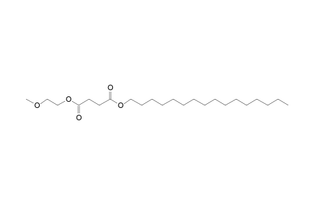 Succinic acid, hexadecyl 2-methoxyethyl ester