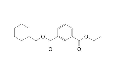 Isophthalic acid, cyclohexylmethyl ethyl ester