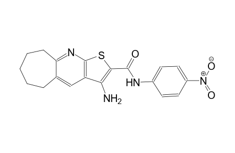 5H-cyclohepta[b]thieno[3,2-e]pyridine-2-carboxamide, 3-amino-6,7,8,9-tetrahydro-N-(4-nitrophenyl)-