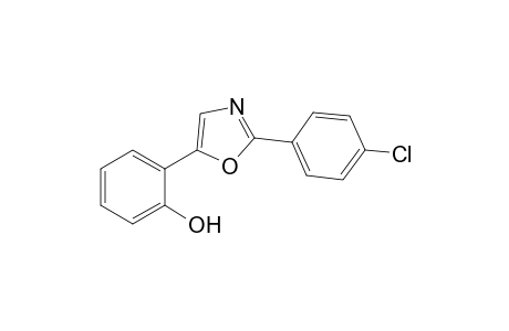 2-(4-Chlorophenyl)-5-(2-hydroxyphenyl)-1,3-oxazole