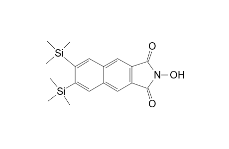 1H-Benz[f]isoindole-1,3(2H)-dione, 2-hydroxy-6,7-bis(trimethylsilyl)-