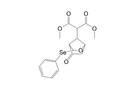 Dimethyl [ 5-oxo-3-(phenylselenyl)-2-oxabicyclo2.2.1]hept-7-yl]propanedioate