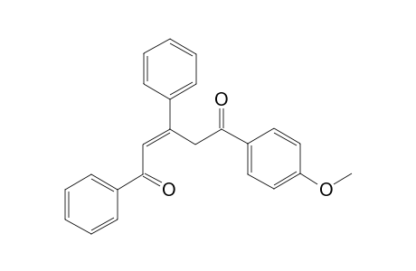 (E)-5-(4-methoxyphenyl)-1,3-diphenyl-2-pentene-1,5-dione