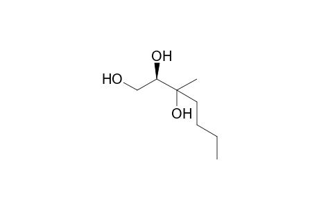 (2R,3R)-3-Methylheptane-1,2,3-triol (7c) and (2R,3S)-3-Methylheptane-1,2,3-triol (8c)