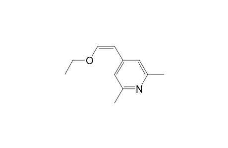 (Z)-4-(2-Ethoxyethenyl)-2,6-dimethylpyridine