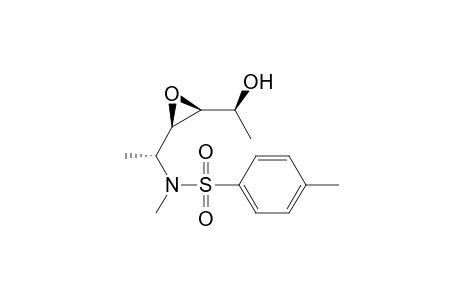 (2S*,3S*,4R*,5R*)-3,4-Epoxy-5-(N-methyltosylamido)hexan-2-ol