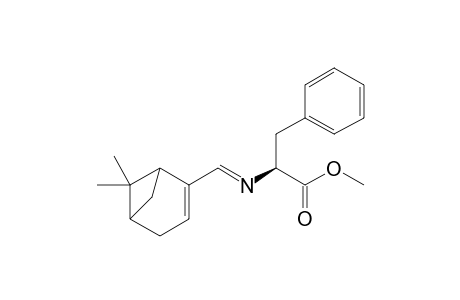Methyl N-(myrtenylidene)phenylalaninate