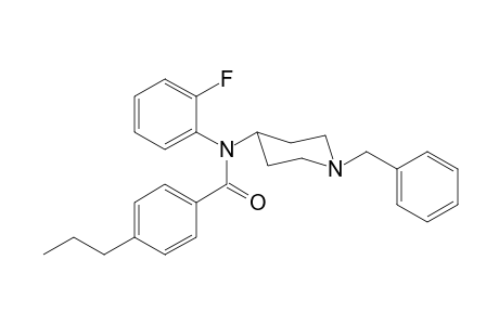 1-Benzyl-N-(2-fluorophenyl)-N-(piperidin-4-yl)-4-propylbenzamide
