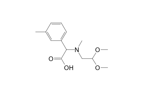 N-(2,2-Dimethoxyethyl)-N-methyl-(3-tolyl)glycine